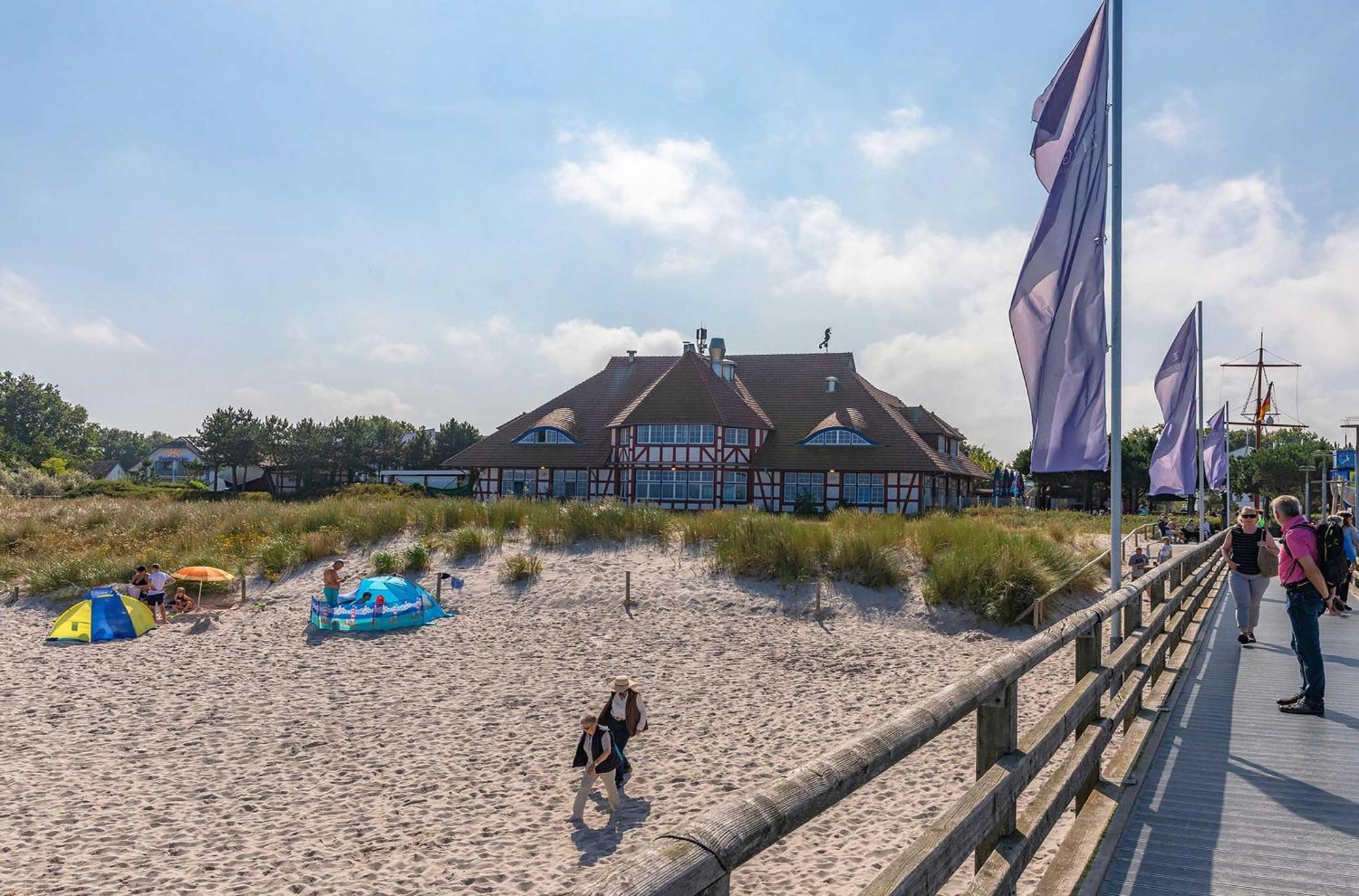 Seebaer Mit Terrasse Zingst Exterior foto