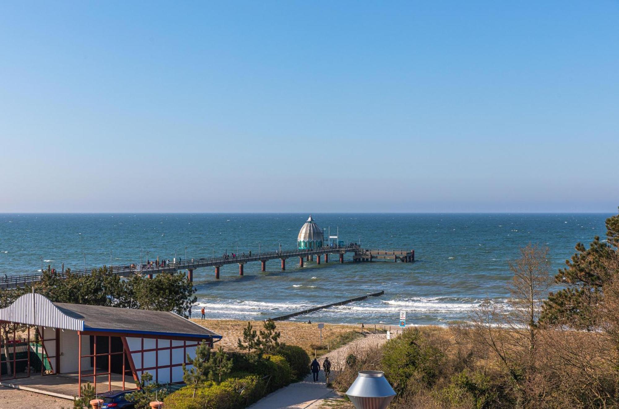 Seebaer Mit Terrasse Zingst Exterior foto